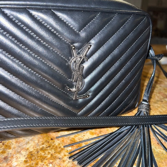 YSL Camera Bag black leather - Picture 4 of 17